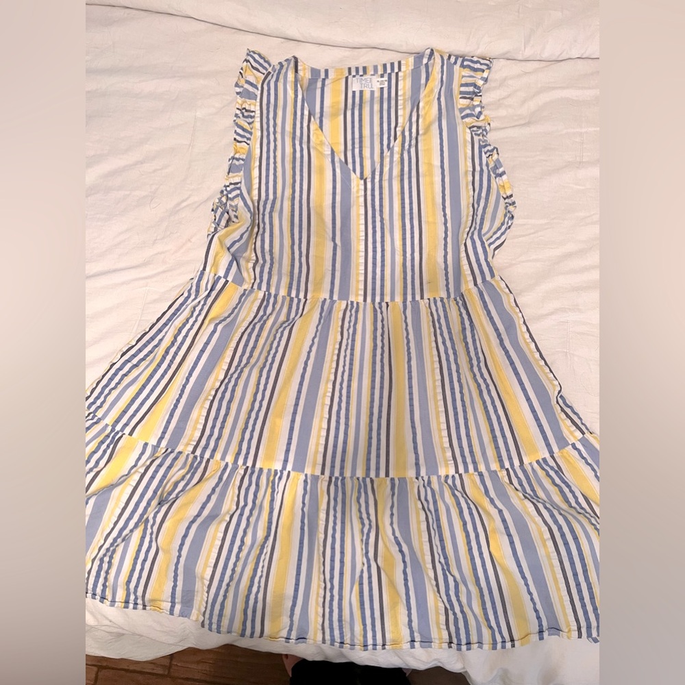 Time and Tru sleeveless dress with pockets, Size XL (16-18) by
